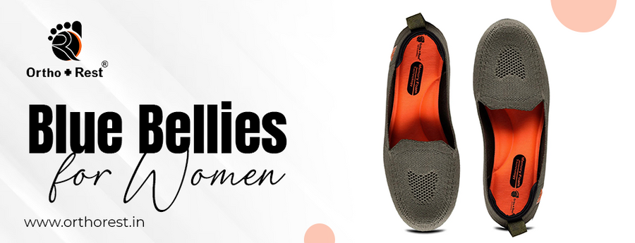 Stylish and Comfortable Blue Bellies for Women Daily Wear