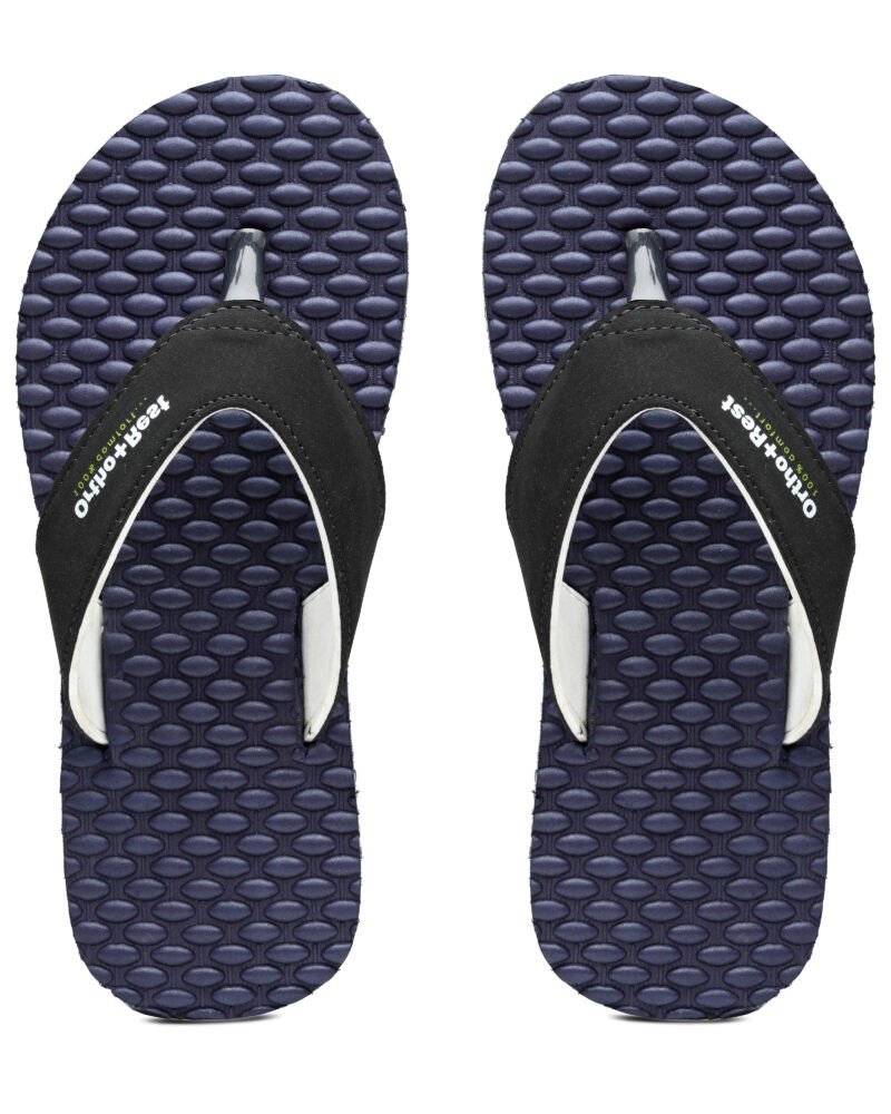Orthorest Navy Blue Massage Sandal M556