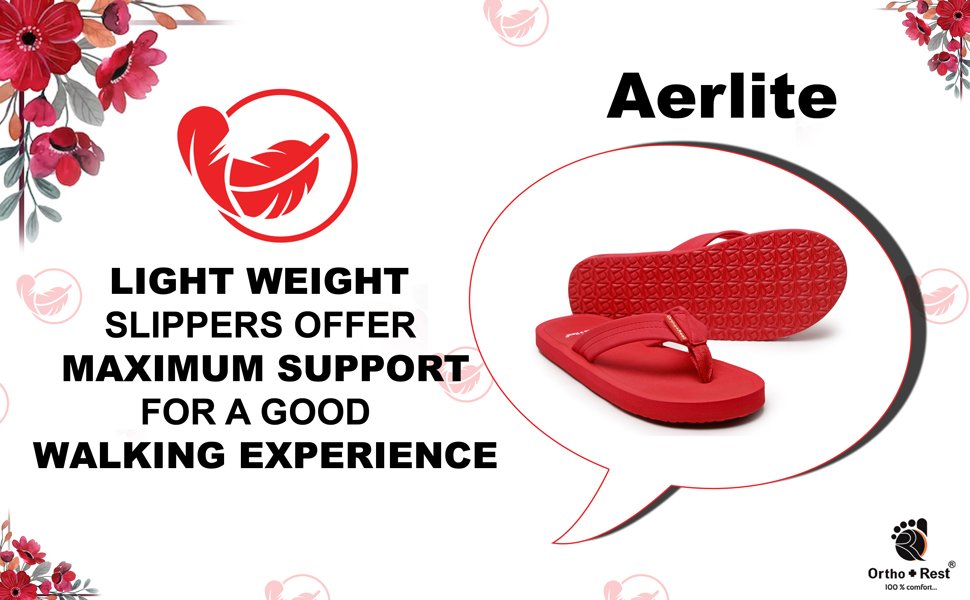 - Ortho+Rest Light Weight Slippers