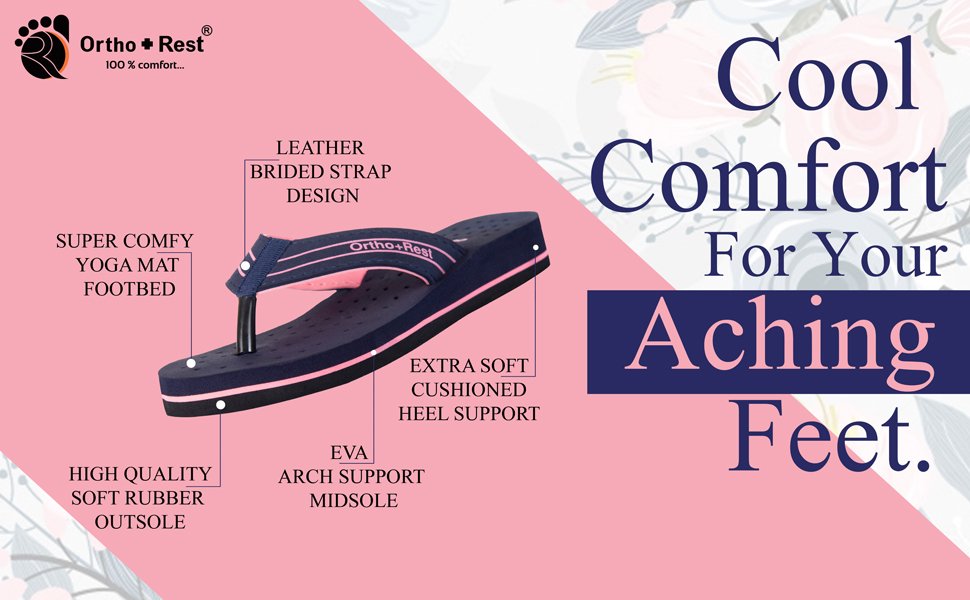 - Ortho+Rest Cool And Comfort Slippers