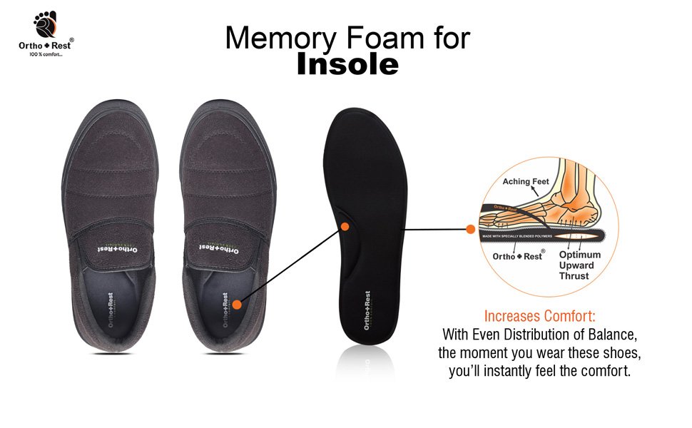 Moccasin Shoes With Memory Foam
