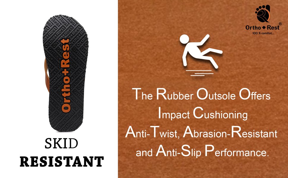Orthorest Anti-resistant Flip Flops