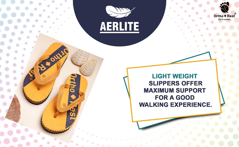 4 - Ortho+Rest Light Weight Slippers