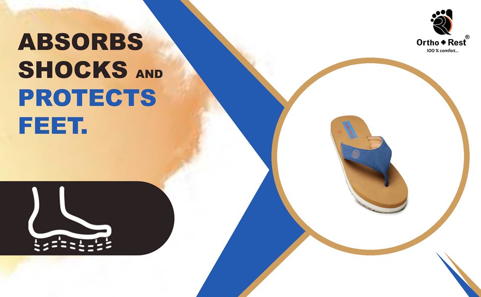 - Ortho+Rest Men’s Fluffy Flips