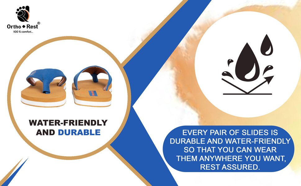 - Ortho+Rest Orthorest Water Friendly Slippers