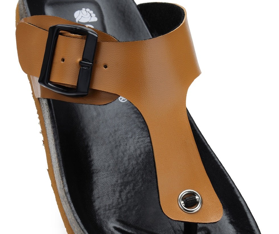 Open Toe Cork Sandals Ortho+Rest