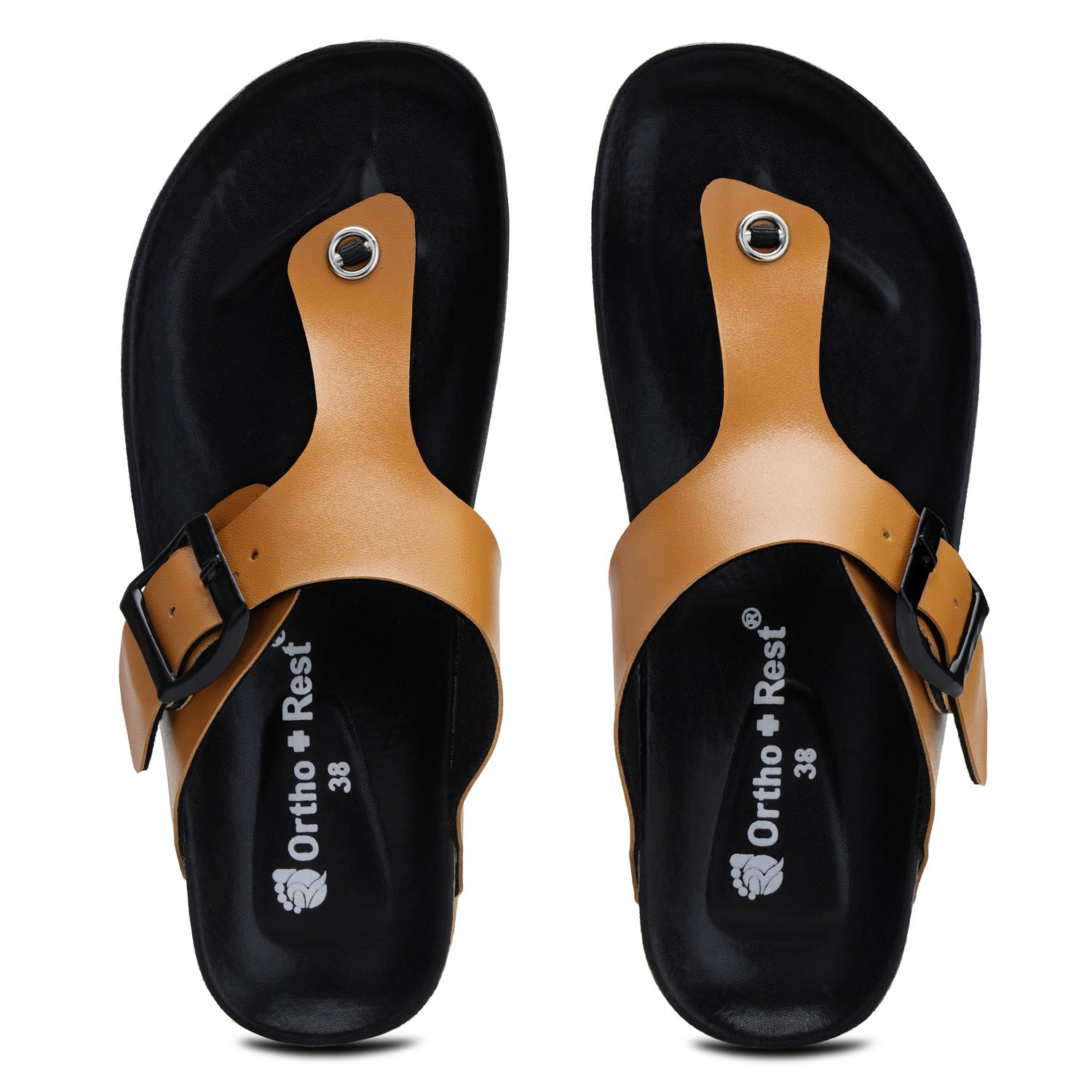 Open Toe Cork Sandals Ortho+Rest