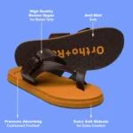 Cushy Comfort Men's Toe Slippers - Image 3