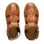 Ortho + Rest Comfortable Tan Solid Men's Sandals