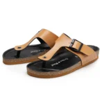 Open Toe Cork Sandals - Image 3