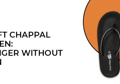 Extra soft chappal for women by Ortho + Rest designed for comfort and pain-free walking.