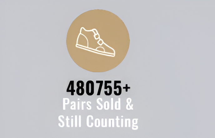 480755+ Pairs Sold & Still Counting